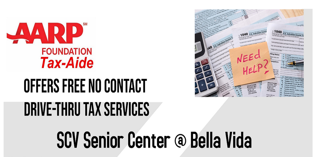 AARP Tax Aide at SCV Senior Center